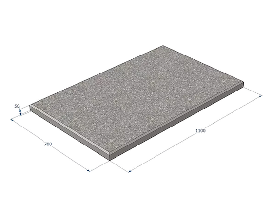 Betoonplaat 1100x700x50