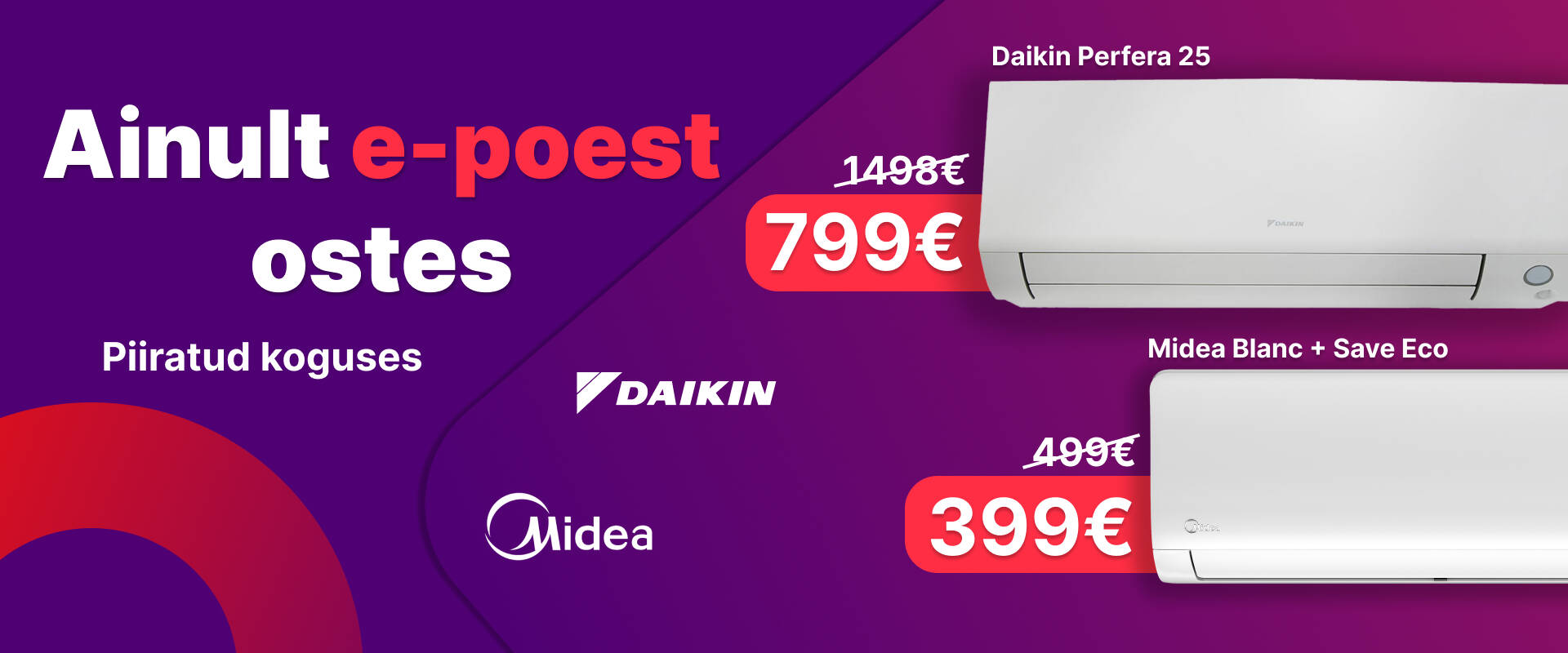 Eripakkumine ainult e-poest ostes