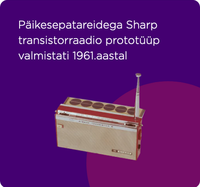 Sharp transistorraadio